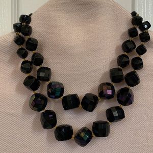 Vintage Black Necklace